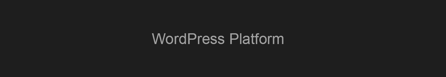 WordPress Platform